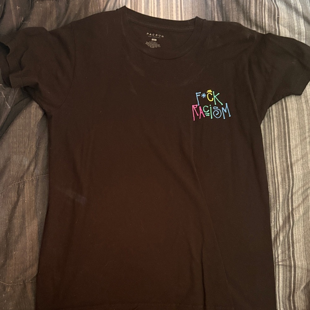 Pacsun F*CK R*CISM Shirt